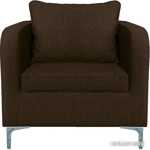 Интерьерное кресло Brioli Терзо (рогожка, J5 коричневый)