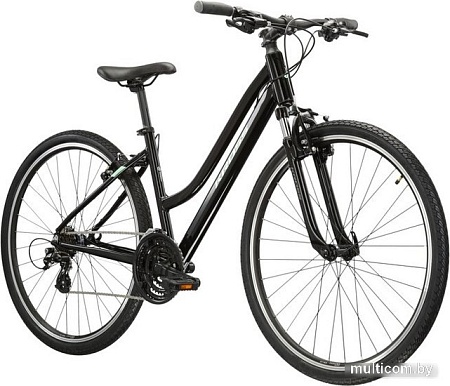 Велосипед Kross Evado 2.0 DM/17" 2024 (черный/мятный глянцевый)