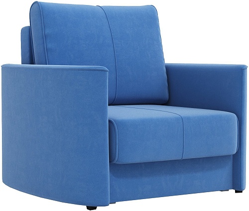 Кресло-кровать Mio Tesoro Амми (Velutto 72, голубой)