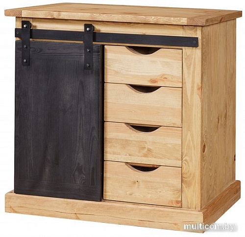 Тумба Kommodum ROLLER-MB1P+4T 900x400х850