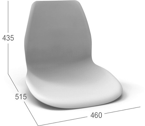 Стул Sheffilton SHT-ST29/S30 (красный RAL3020/хром лак)