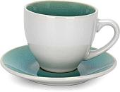 Чашка с блюдцем Fissman Celine 6228