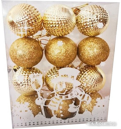Елочная игрушка MonAmi WRB22-376 (12 шт)