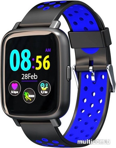 Умные часы JET SW-5 (черный/красный)