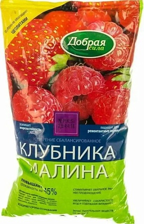Удобрение Добрая сила Клубника-Малина DS22010111 900 гр