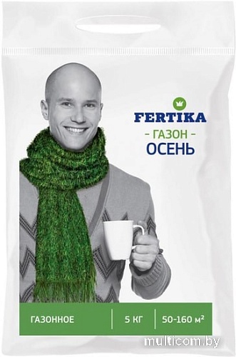 Fertika Газонное NPK 6:13:36+микро осень 5 кг