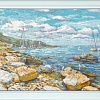 Набор для вышивания Овен Крымский берег 1177