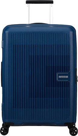 Чемодан-спиннер American Tourister Aerostep Blue 67 см