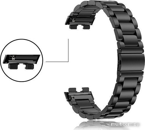 Браслет Rumi Heavy металлический для Huawei Band 8 (золотистый)