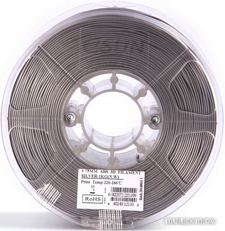 Esun ABS 1.75 мм 1000 г (серебристый)