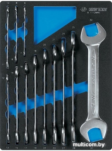 Набор ключей King Tony 9-1112MRV (12 предметов)