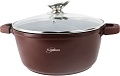 Кастрюля Platinum DAS20 (бордовый)