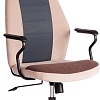 Офисное кресло TetChair Aviator флок/ткань (коричневый/бежевый/серый)