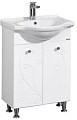 Мебель для ванных комнат Акватон Тумба с умывальником Акватон Лиана 60 1A1631K0LL010