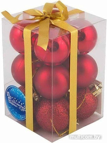 Елочная игрушка Волшебная страна PB4-12SMB-R