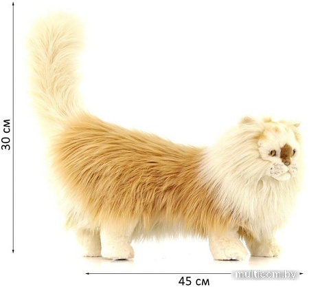 Классическая игрушка Hansa Сreation Персидский кот Табби рыже-белый 5011 (45 см)