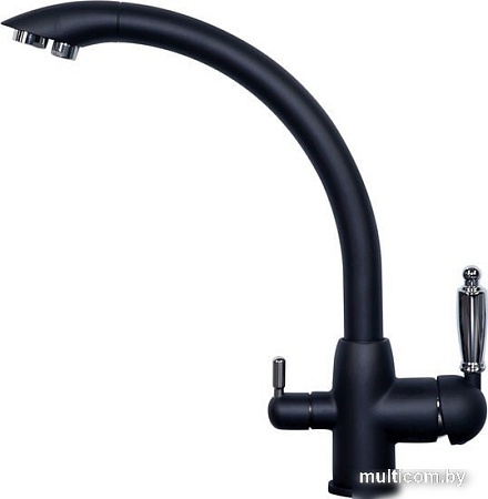 Смеситель Zigmund & Shtain ZS 1500 (черный базальт)