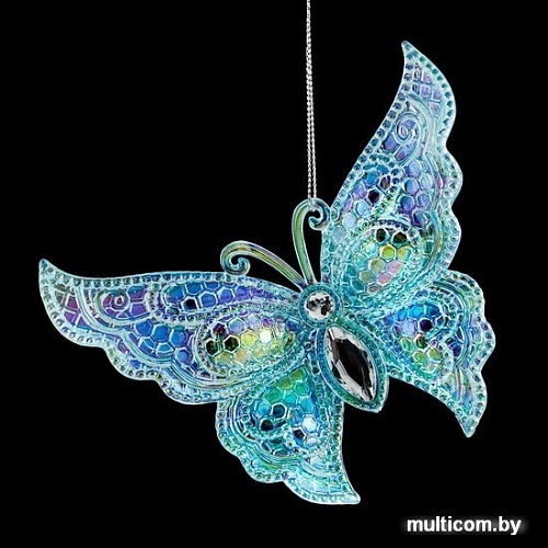Елочная игрушка Erich Krause Decor Бабочка ледяной перламутр 51173