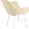 Стул Трия Дастин К1С (белый матовый/велюр Confetti Cream)