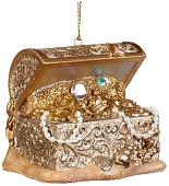 Елочная игрушка Goodwill Xmas 2023 Сундук с сокровищами MO 95207