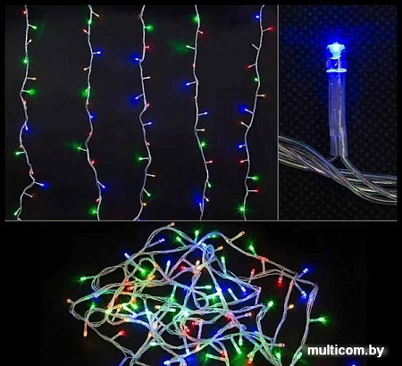 Гирлянда Волшебная страна LED100-5-MC (прозрачный шнур)