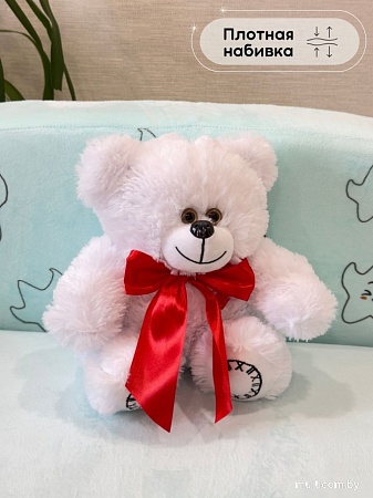 Классическая игрушка Sun&Rain Медведь Антоша 30см (белый)