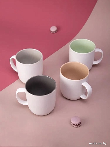 Набор кружек Bronco Velour 407-108-1 (4 шт)