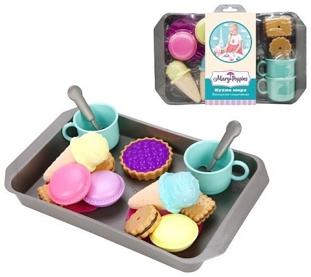 Набор игрушечных продуктов Mary Poppins Французская кондитерская 453137