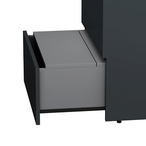 AM.PM Тумба под умывальник Gem S 60 M91FSX0602GM (3 ящика, графит)