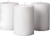 Набор свечей Мелт 100 мм (3 шт, белый)
