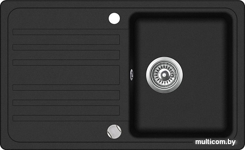 Кухонная мойка Aquasanita Notus SQ101AW (black metallic 601)