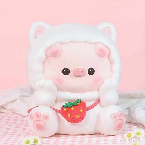 Копилка для денег ILikeGift Pig strawberry bag BB2274-1A (розовый)