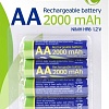 Аккумуляторы Gembird AA 2000 mAh 4 шт. EG-BA-AA20R4-01