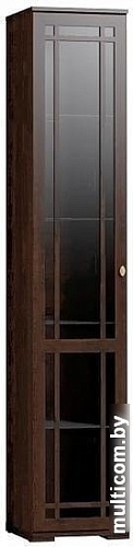 Шкаф-витрина Глазов Sherlock 13 (орех шоколадный)
