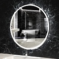 Пекам Зеркало LED Ring1-100x100 (механическая клавиша выключения)