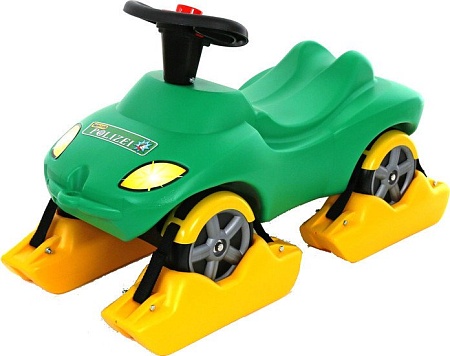 Каталка Полесье Снегоход Полиция со звуковым сигналом [44587]