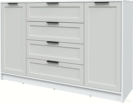 Тумба Интерлиния Концепт Тренд КТ-Т160 (белый платинум/грей)