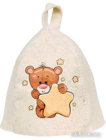 Шапка для бани Hot Pot Мишка