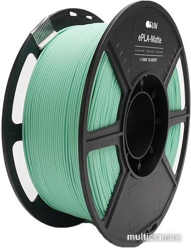 Пластик eSUN ePLA-Matte 1.75 мм 1000 г (мятно-зеленый)