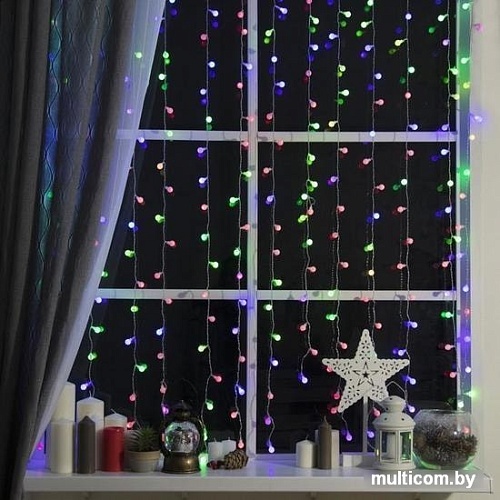 Световой дождь Luazon Занавес 360 LED 2х1.5м 2361723