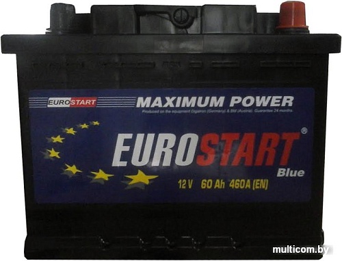 Автомобильный аккумулятор Eurostart Blue 6CT-60 (60 А/ч)