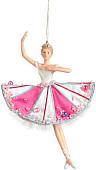 Елочная игрушка Goodwill Xmas 2023 Балерина в розовом MO 95221