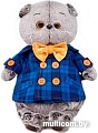 Мягкая игрушка Basik & Co Басик в голубом жилете 22 см