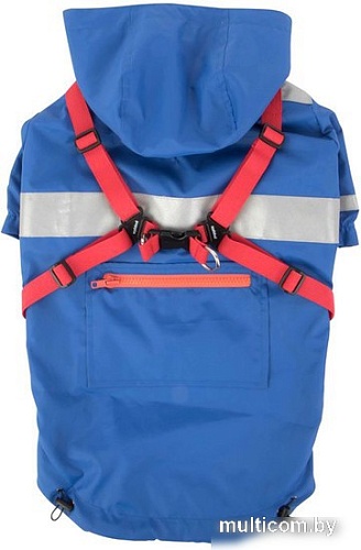 Дождевик для животных Puppia Wilderness PLRA-JM9320-RB-XL (синий)