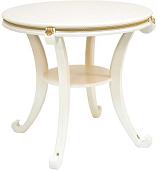 Журнальный столик Мебелик Глория М (молочный дуб)