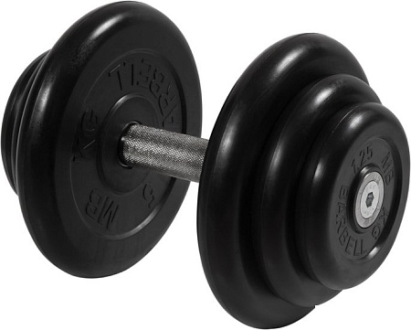 Гантели MB Barbell Профи 18.5 кг (вращающаяся ручка)