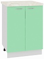 Шкаф напольный Кортекс-мебель Корнелия Мара НШ60р (салатовый-мадрид)