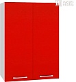Шкаф навесной Кортекс-мебель Корнелия Мара ВШ50 (красный)