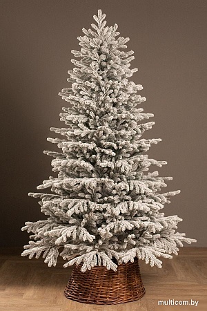 Ель Ёлушка Уральская заснеженная ЕУРАЛЗ 15 (1.5м, подставка пластик)