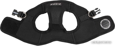 Шлейка-жилетка Puppia Soft Vest PAHA-AH305-BK-3L (черный)